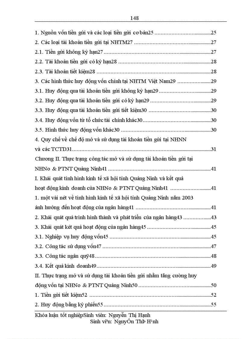 image for page Giải pháp cải tiến mở và sử dụng tài khoản tiền gửi nhằm tăng cường huy động vốn tại Ngân hàng Nông nghiệp và Phát triển Nông thôn Quảng Ninh