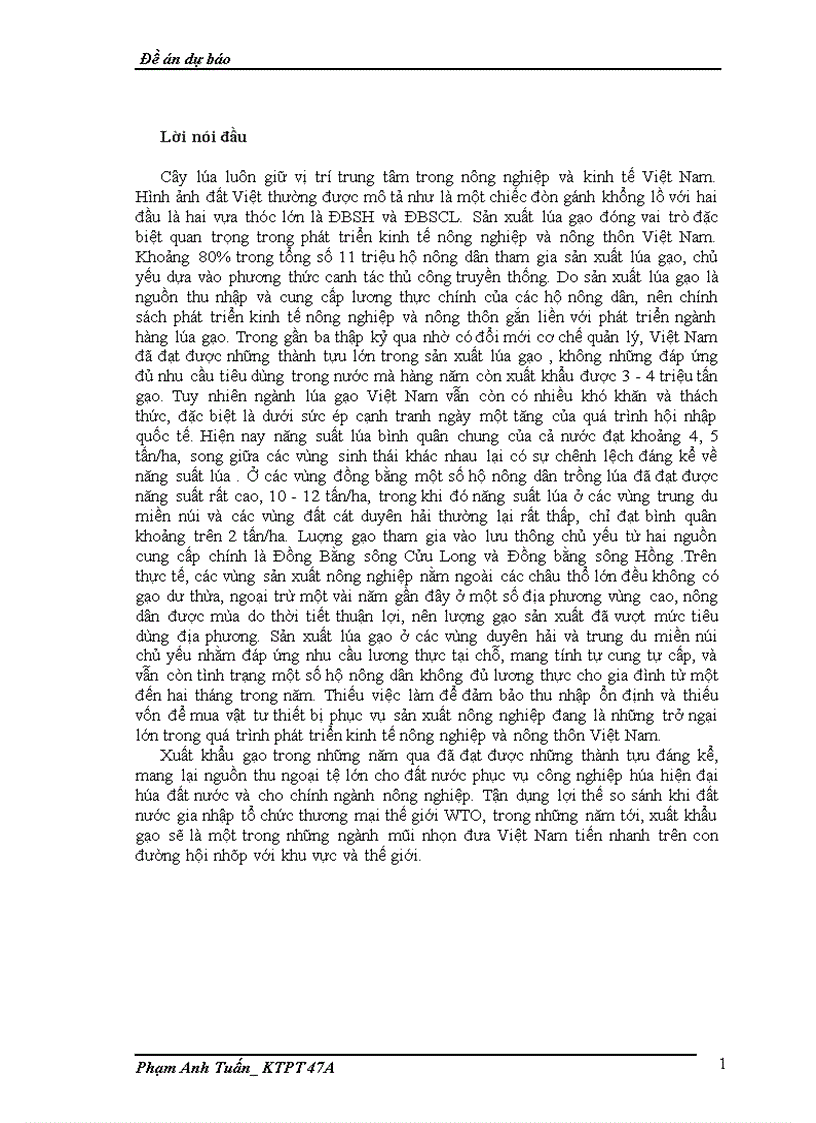 image for page Thị trường gạovà nền nông nghiệp Việt Nam