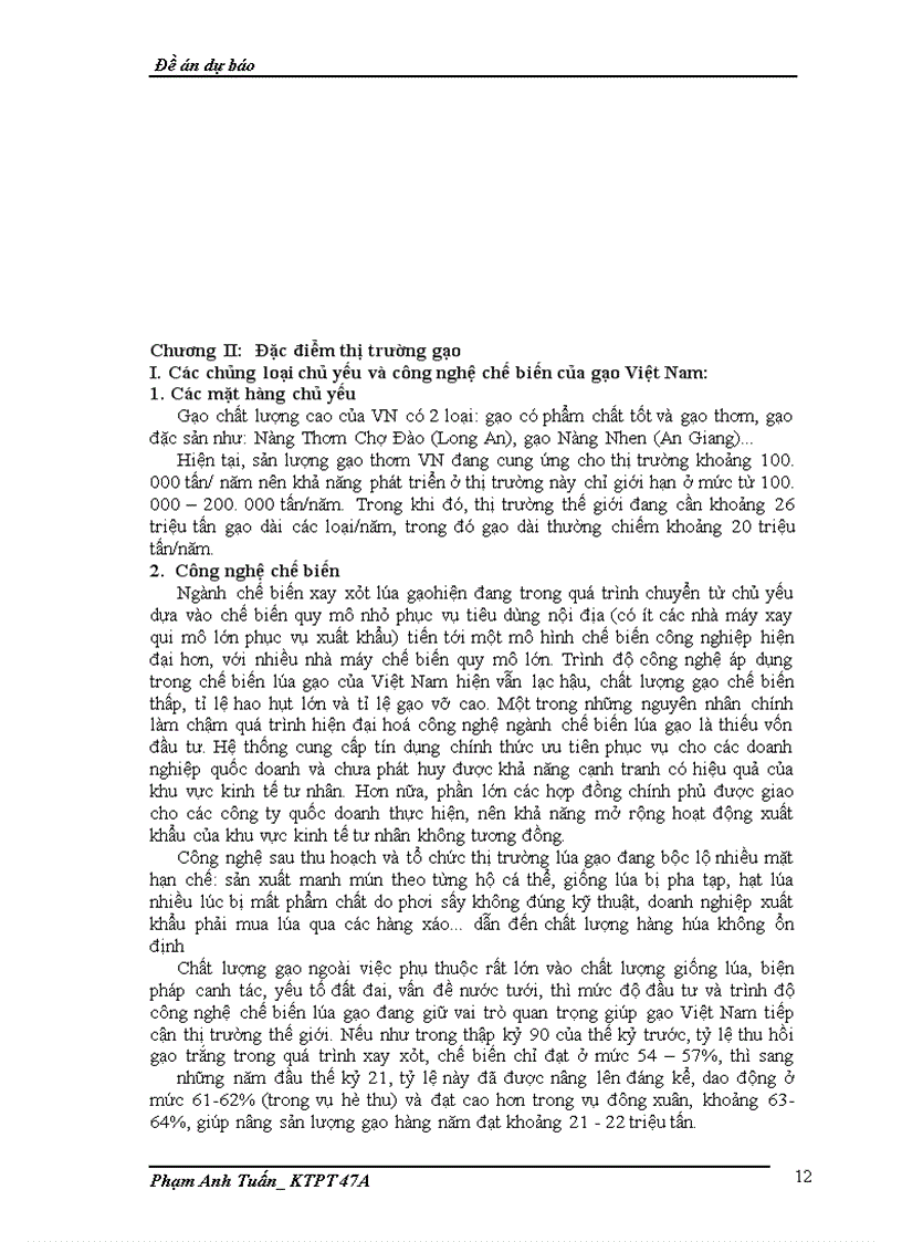 image for page Thị trường gạovà nền nông nghiệp Việt Nam