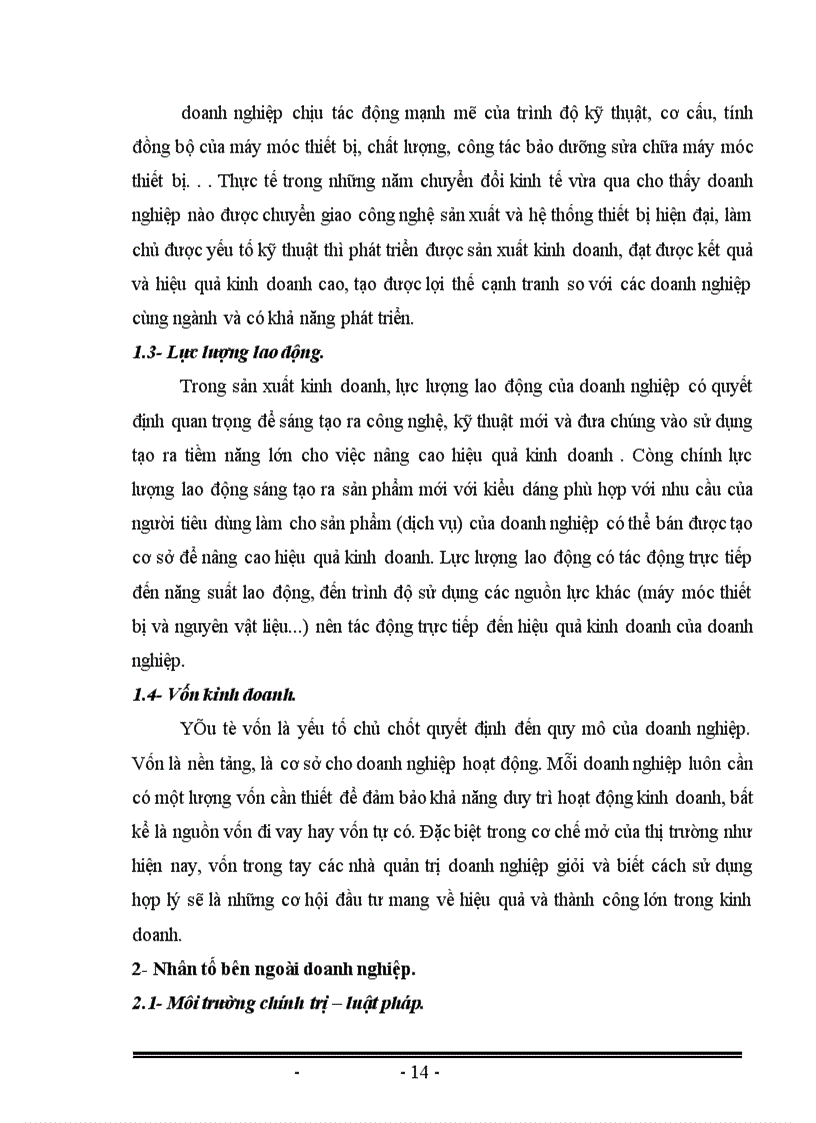 image for page Phân tích hiệu quả hoạt động kinh doanh của doanh nghiệp và một số giải pháp hoàn thiện