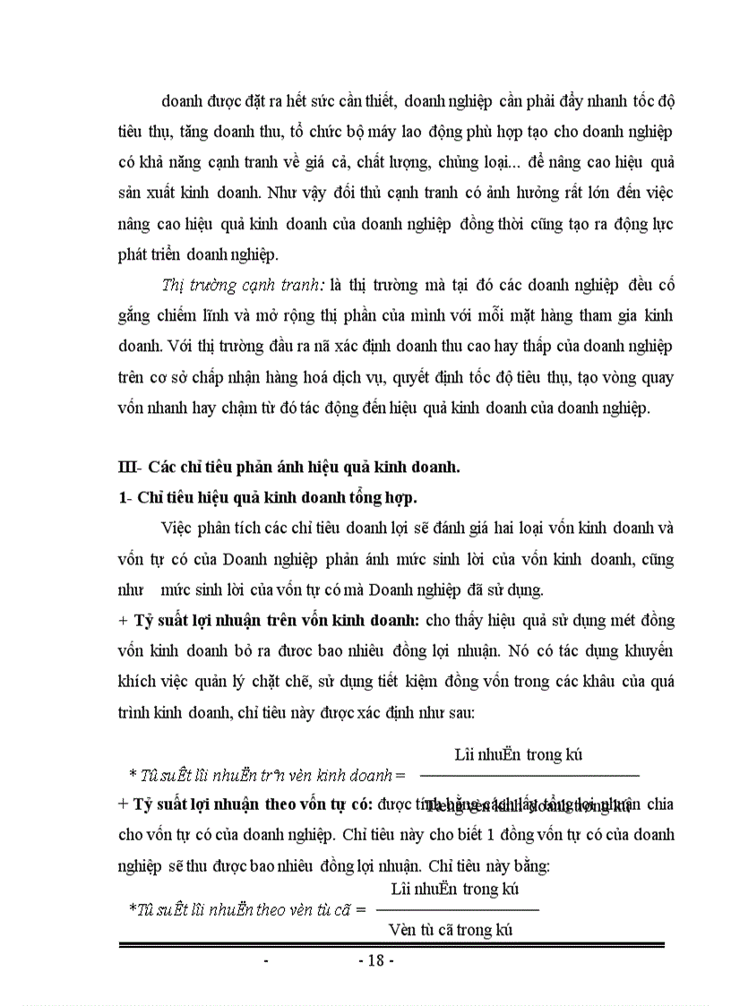 image for page Phân tích hiệu quả hoạt động kinh doanh của doanh nghiệp và một số giải pháp hoàn thiện