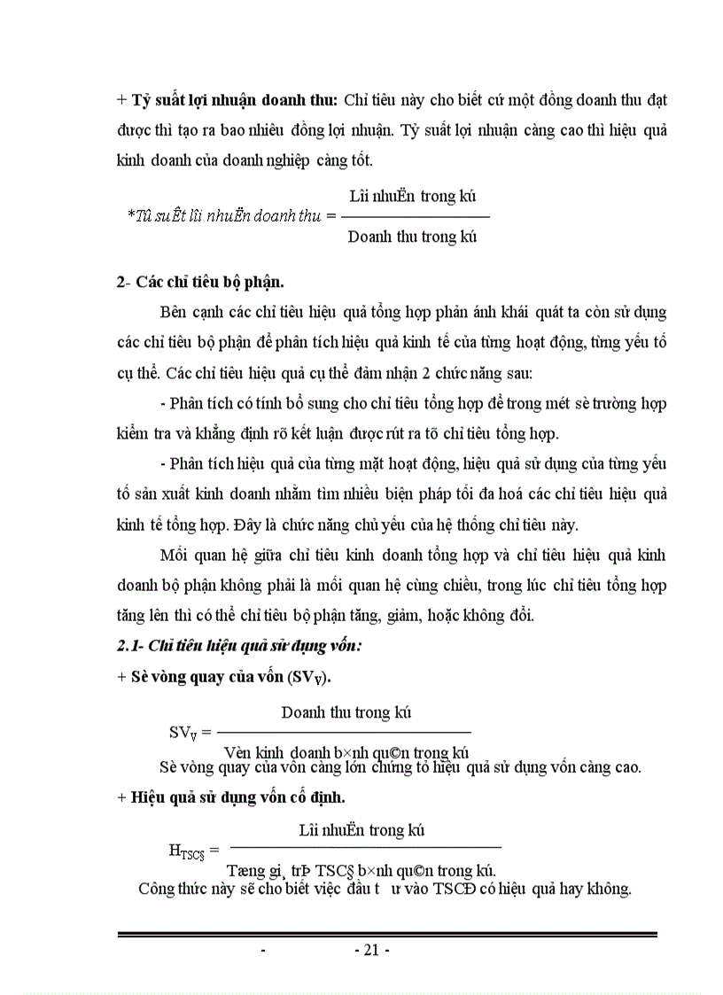 image for page Phân tích hiệu quả hoạt động kinh doanh của doanh nghiệp và một số giải pháp hoàn thiện