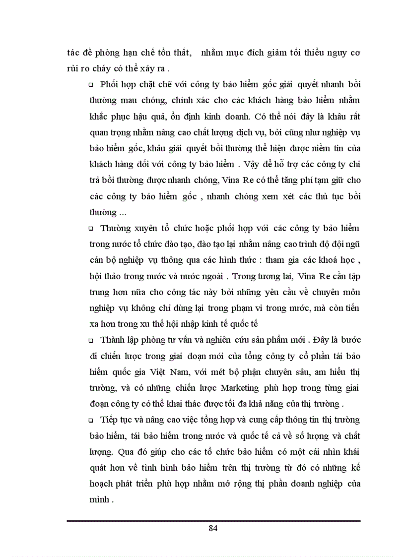 image for page Nâng cao kết quả kinh doanh nghiệp vụ tái bảo hiểm cháy tại Tổng công ty cổ phần tái bảo hiểm quốc gia Việt Nam