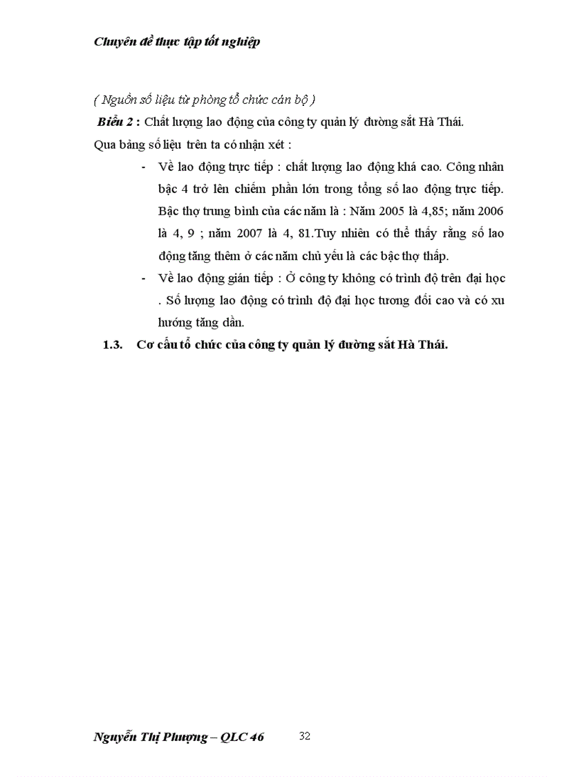 image for page Hoàn thiện quản lý nguồn nhân lực quản trị tai công ty quản lý đường sắt Hà Thái