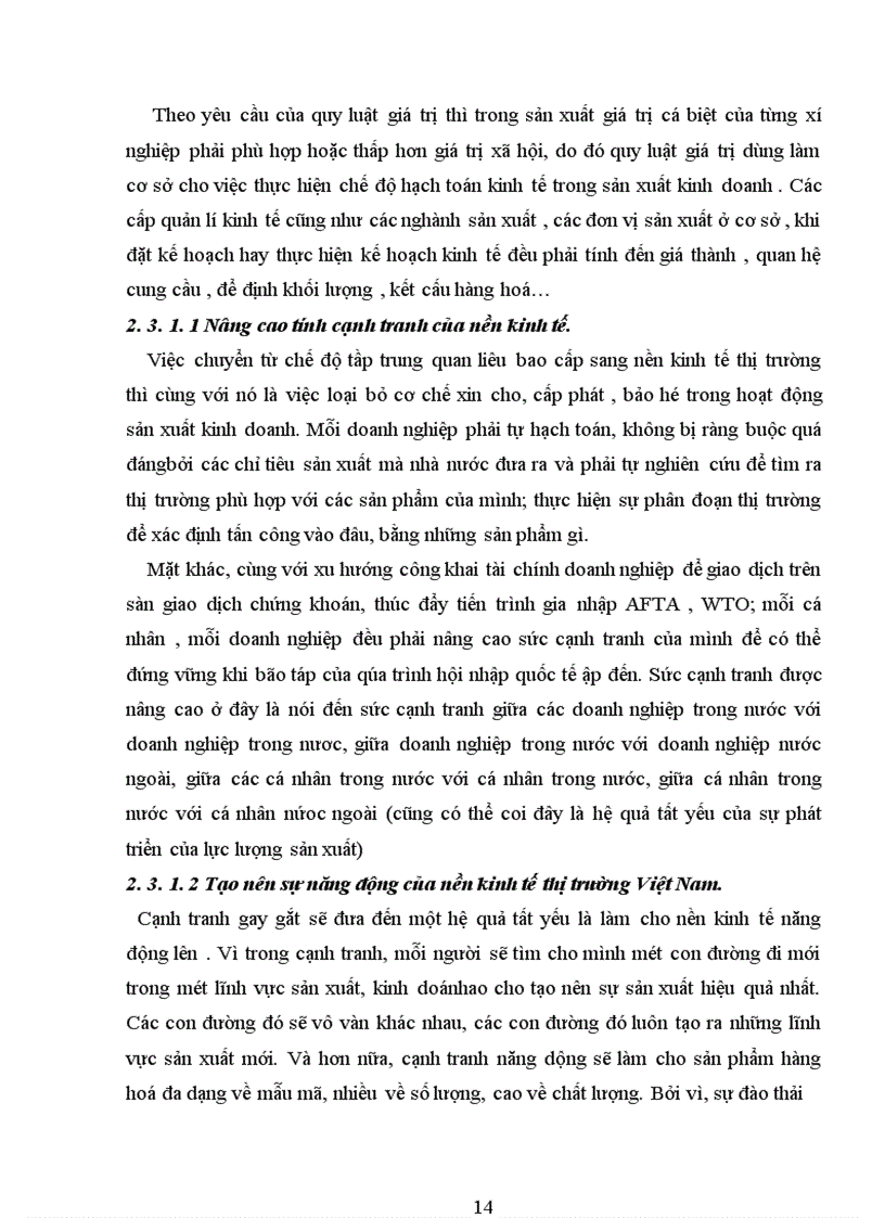 image for page Cơ sở lí luận về quy luật giá trị và vai trò của quy luật giá trị với nền kinh tế thị trường.