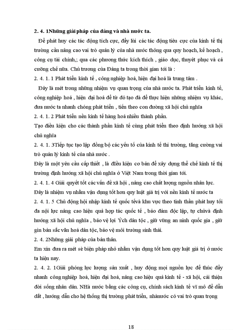 image for page Cơ sở lí luận về quy luật giá trị và vai trò của quy luật giá trị với nền kinh tế thị trường.