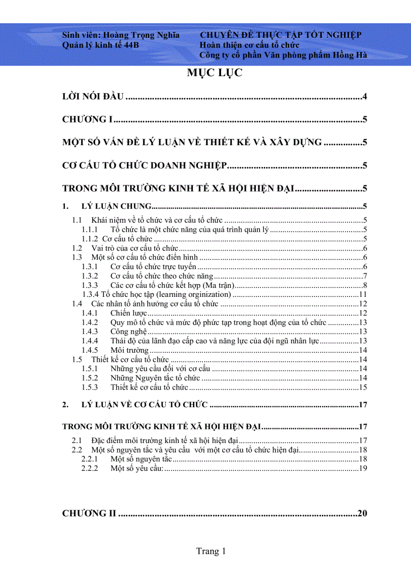 image for page Xây dựng cơ cấu tổ chức doanh nghiệp trong môi trường kinh tế - xã hội hiện đại
