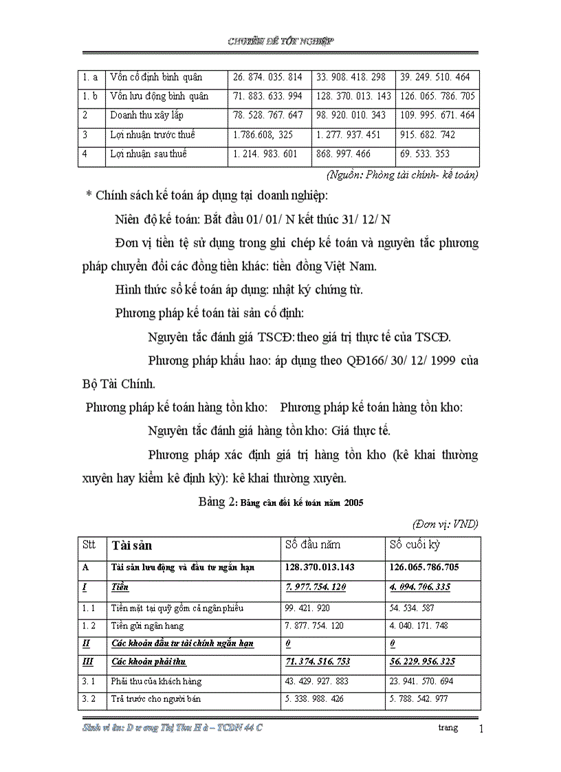 image for page Các giải pháp tài chính nâng cao lợi nhuận của Công ty Cổ phần đầu tư và xây dựng công trình 134