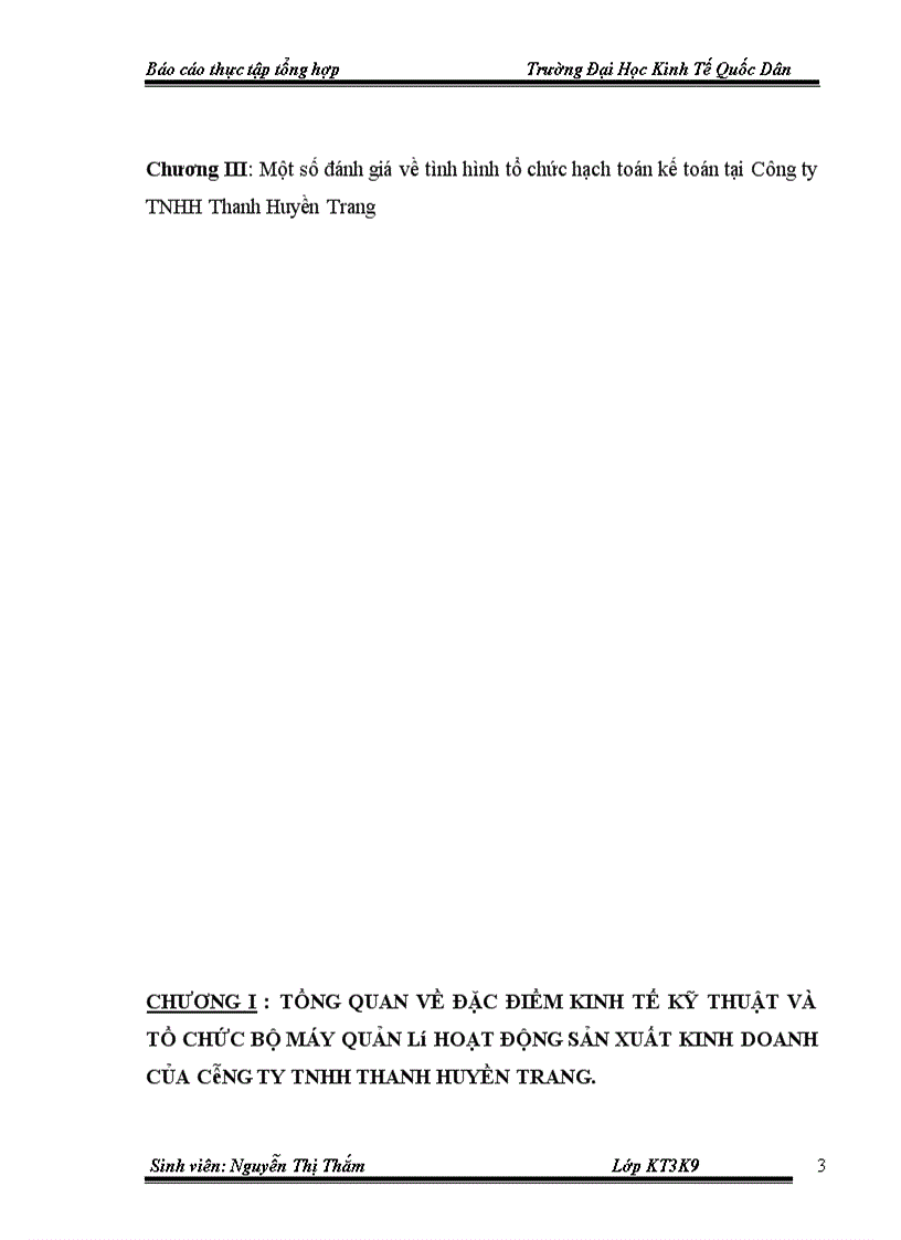 image for page Bộ máy kế toán và hệ thống kế toán tại Công ty TNHH Thanh Huyền Trang