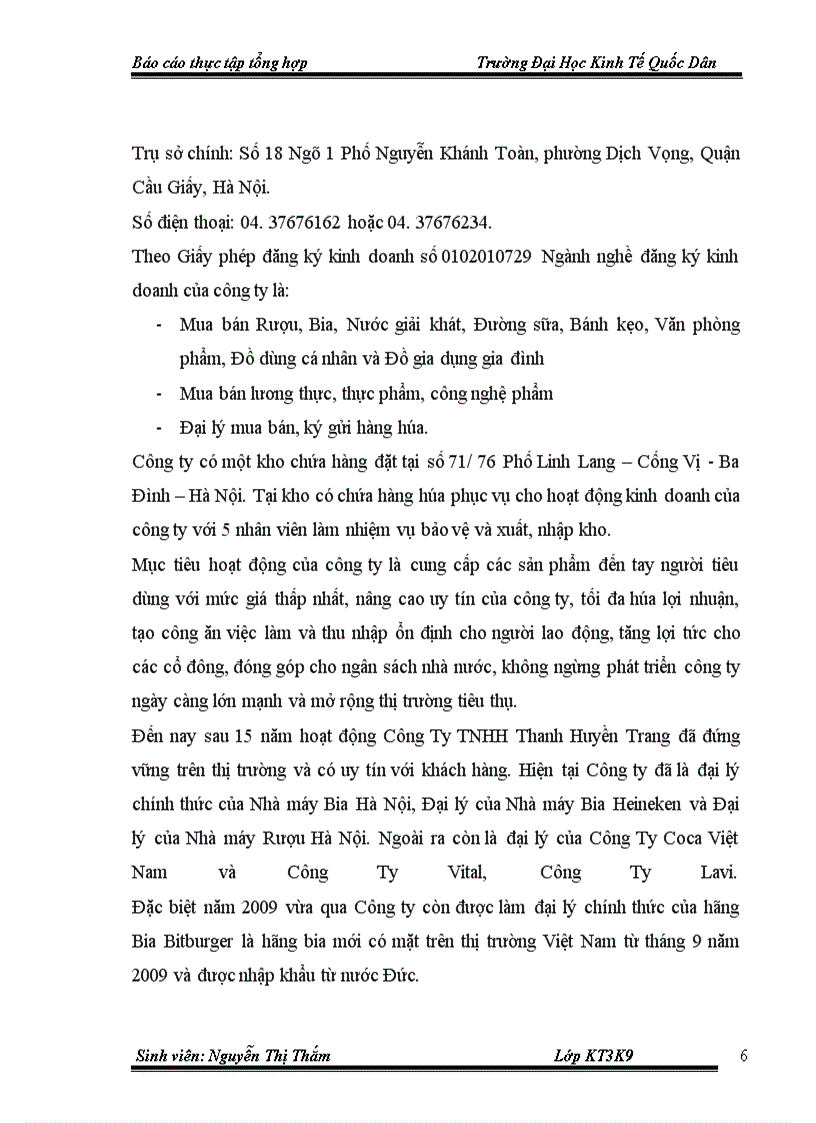 image for page Bộ máy kế toán và hệ thống kế toán tại Công ty TNHH Thanh Huyền Trang