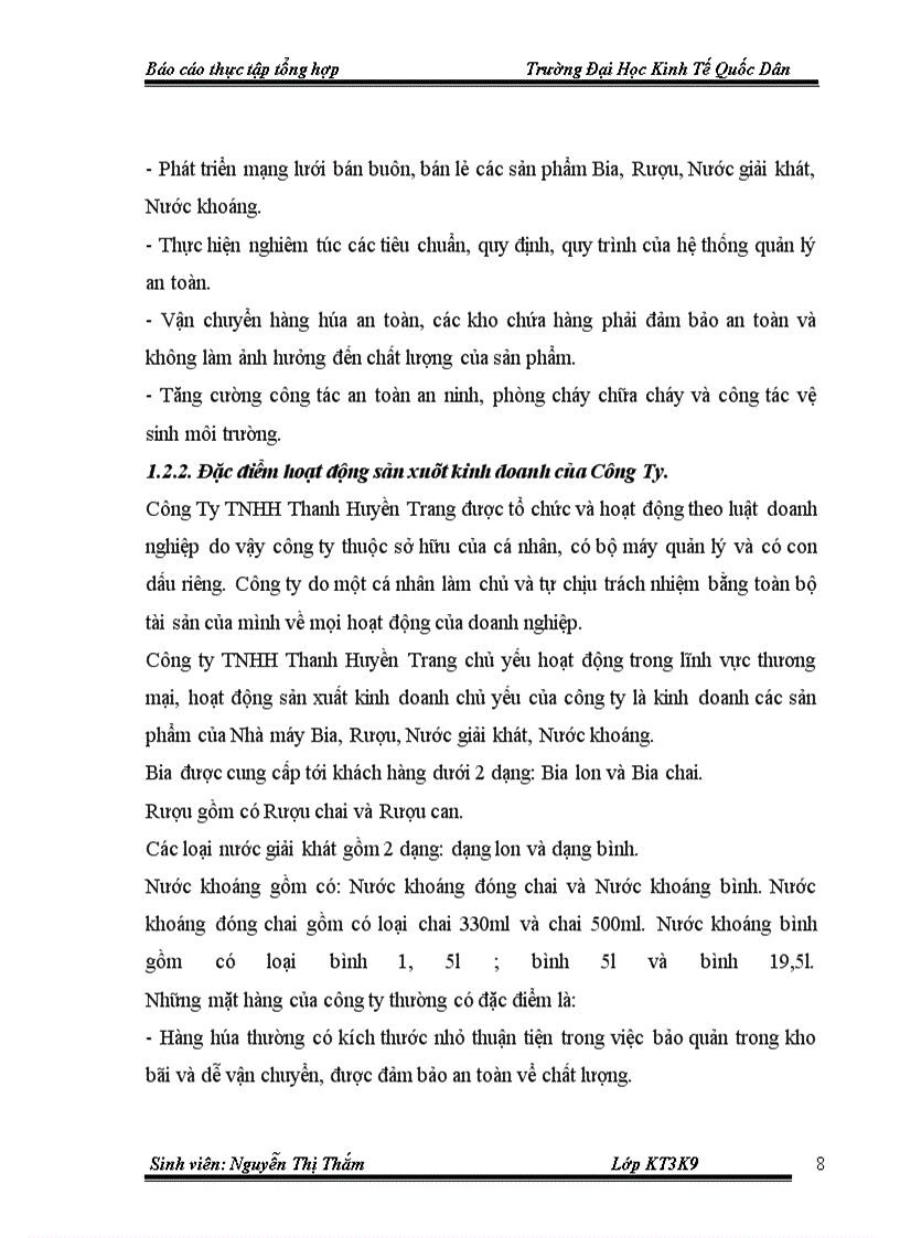 image for page Bộ máy kế toán và hệ thống kế toán tại Công ty TNHH Thanh Huyền Trang