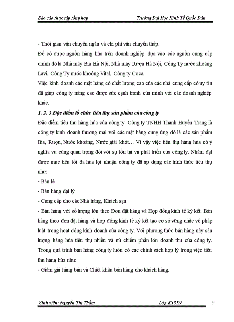 image for page Bộ máy kế toán và hệ thống kế toán tại Công ty TNHH Thanh Huyền Trang