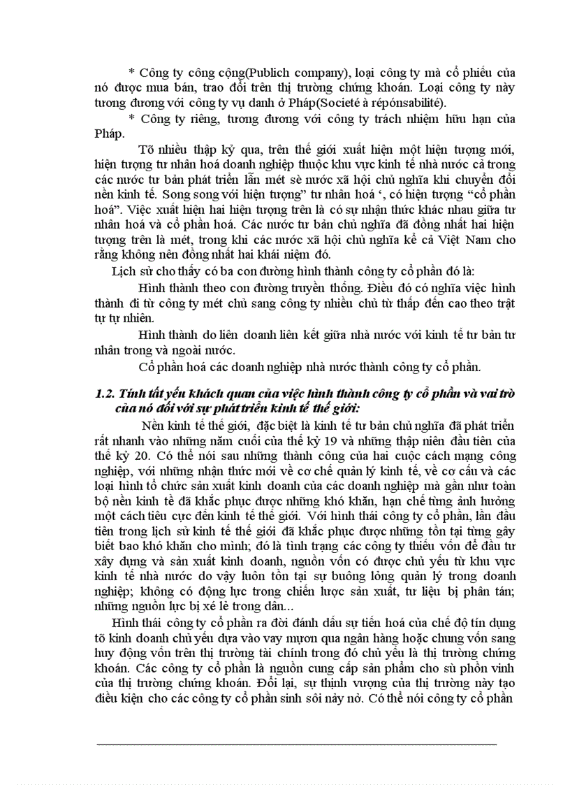 image for page Tình hình cổ phần hoá doanh nghiệp ở nước ta hiện nay.