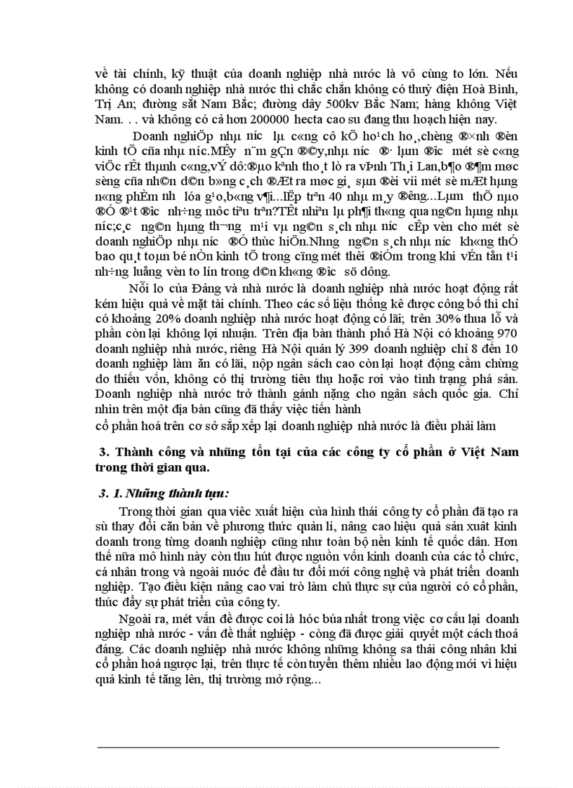 image for page Tình hình cổ phần hoá doanh nghiệp ở nước ta hiện nay.