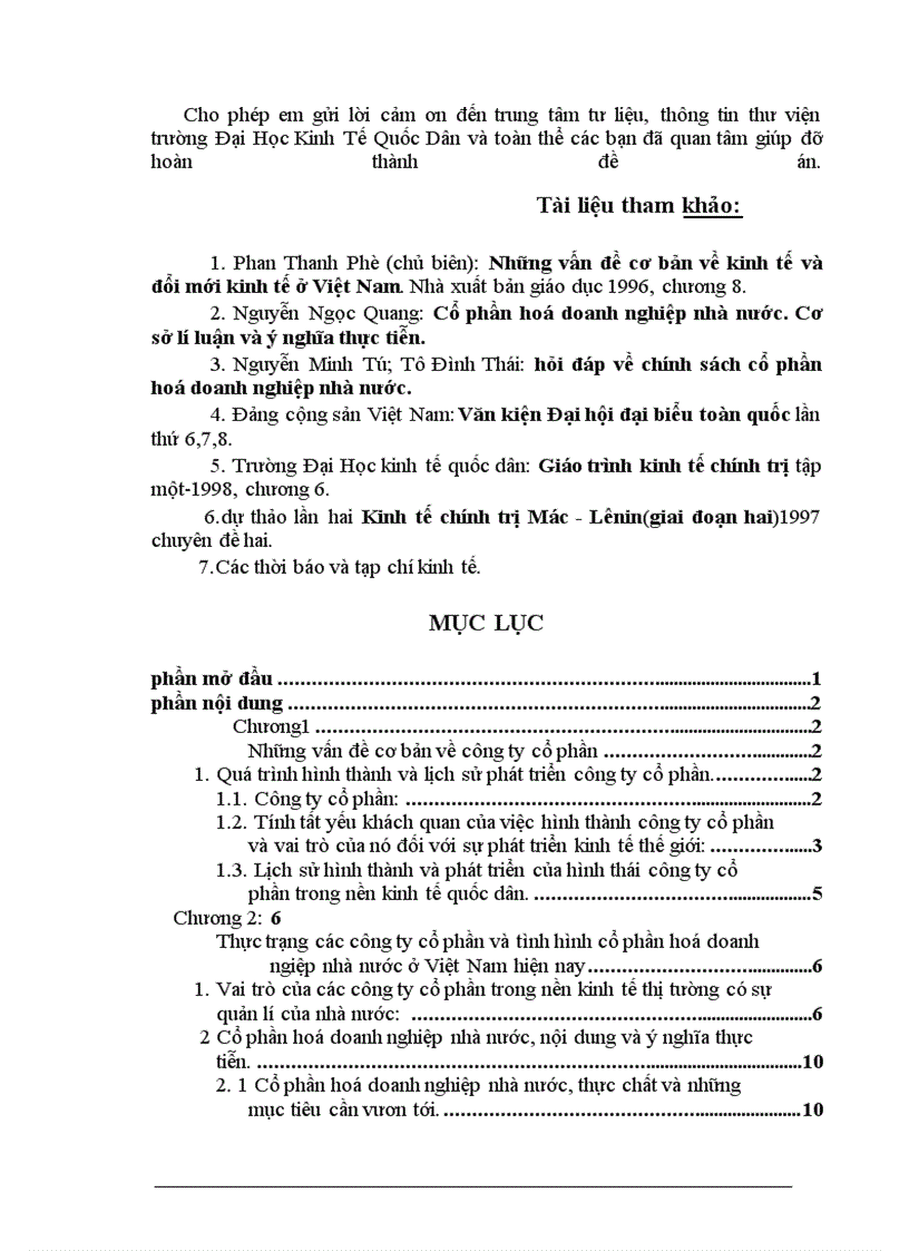 image for page Tình hình cổ phần hoá doanh nghiệp ở nước ta hiện nay.