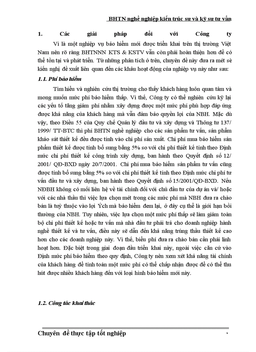 image for page Bảo hiểm trách nhiệm nghề nghiệp cho kiến trúc sư và kỹ sư tư vấn tại Công ty Bảo hiểm Hà Nội - Thực trạng và giải pháp.