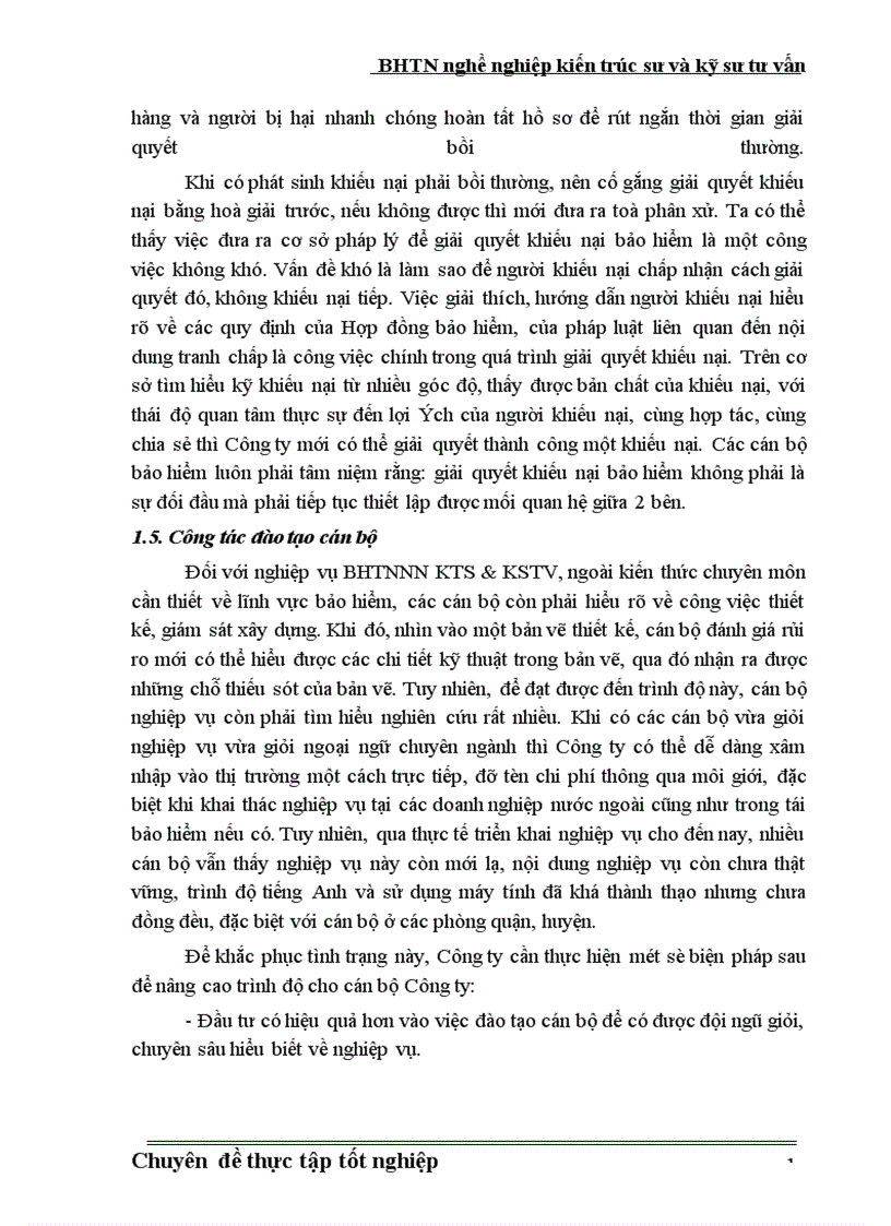 image for page Bảo hiểm trách nhiệm nghề nghiệp cho kiến trúc sư và kỹ sư tư vấn tại Công ty Bảo hiểm Hà Nội - Thực trạng và giải pháp.