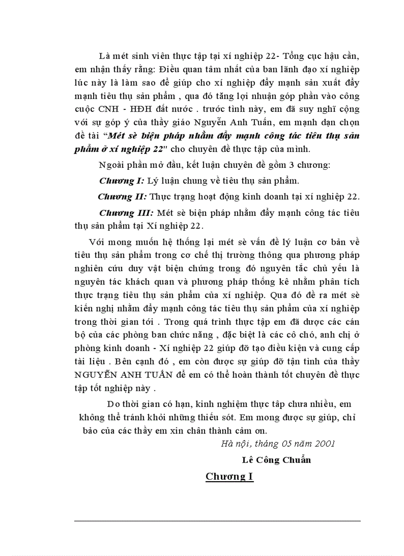 image for page Một số biện pháp nhằm đẩy mạnh công tác tiêu thụ sản phẩm ở xí nghiệp 22