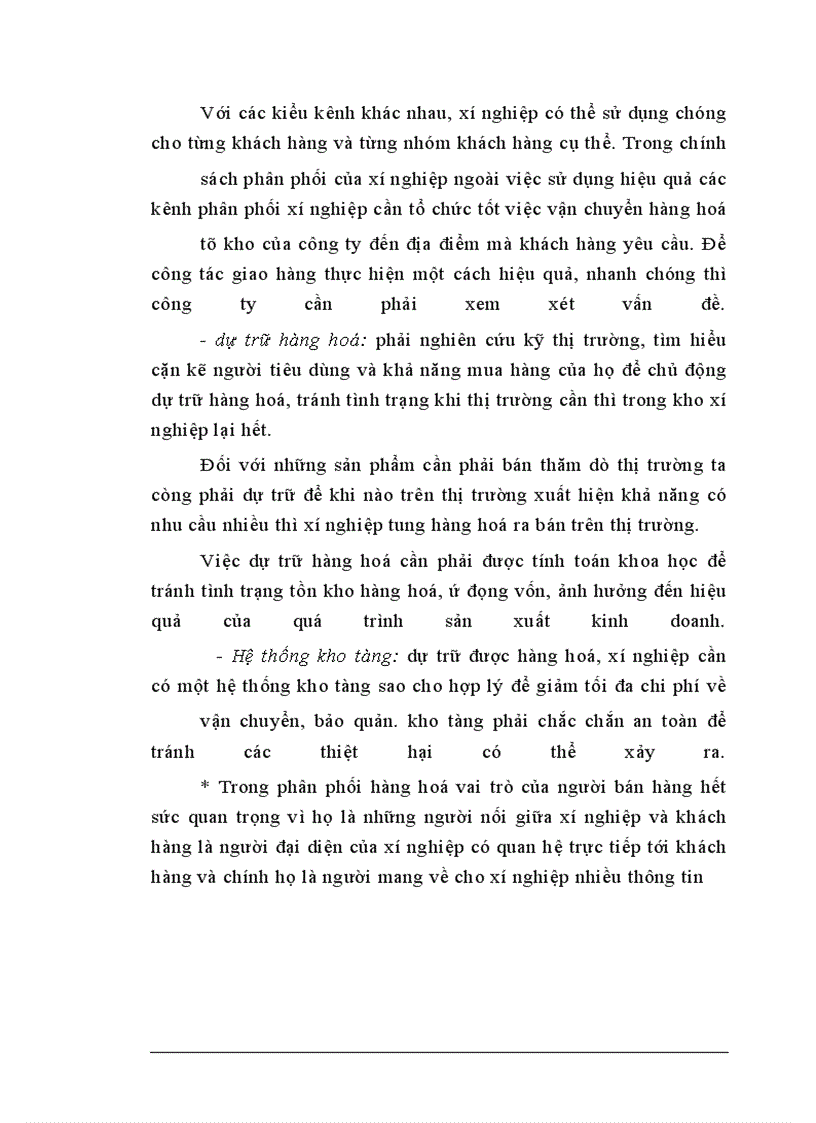 image for page Một số biện pháp nhằm đẩy mạnh công tác tiêu thụ sản phẩm ở xí nghiệp 22