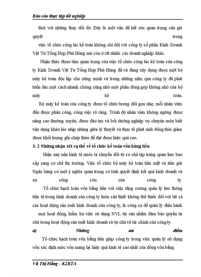 image for page Công tác kế toán vốn bằng tiền tại Công Ty Kinh Doanh Vật Tư Tổng Hợp phú Hùng