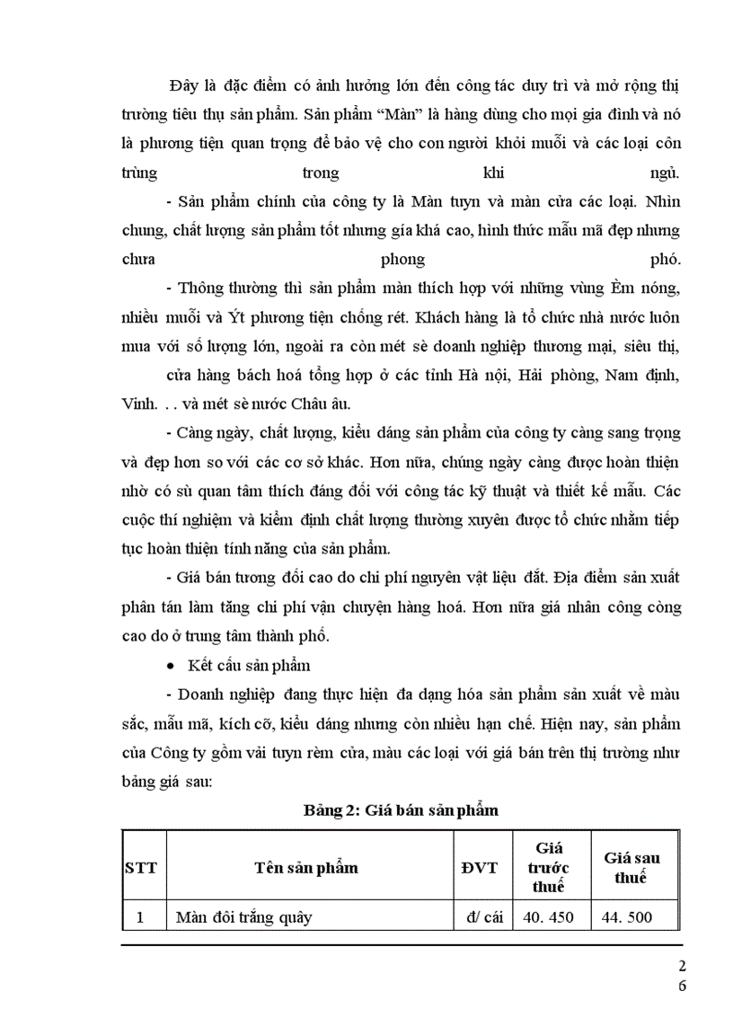 image for page Một số biện pháp nhằm duy trì và mở rộng thị trường tiêu thụ sản phẩm tại Công ty cổ phần Dệt 10-10