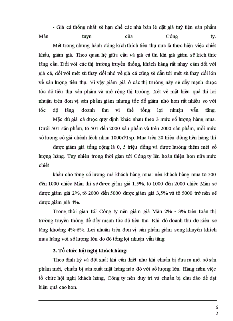 image for page Một số biện pháp nhằm duy trì và mở rộng thị trường tiêu thụ sản phẩm tại Công ty cổ phần Dệt 10-10