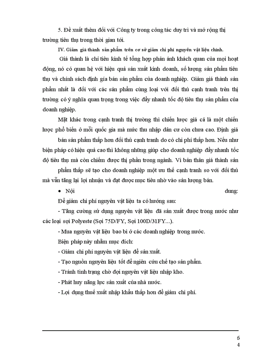 image for page Một số biện pháp nhằm duy trì và mở rộng thị trường tiêu thụ sản phẩm tại Công ty cổ phần Dệt 10-10