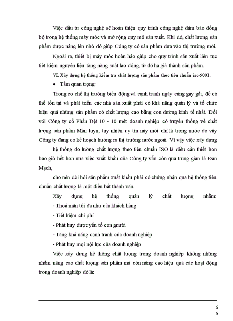 image for page Một số biện pháp nhằm duy trì và mở rộng thị trường tiêu thụ sản phẩm tại Công ty cổ phần Dệt 10-10
