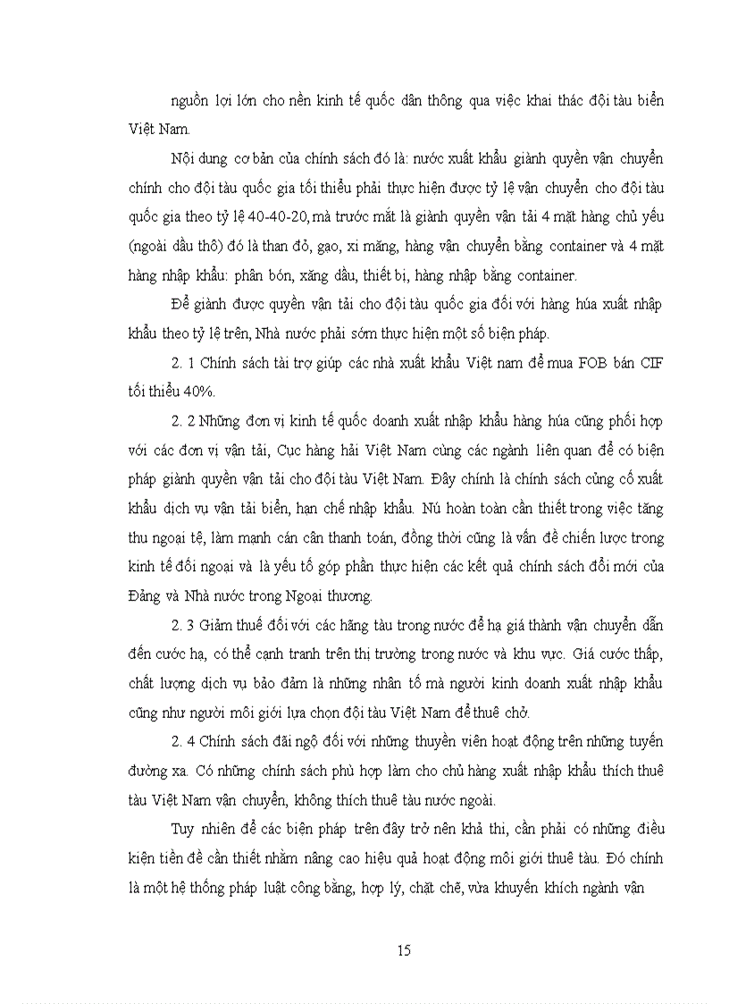 image for page Hoạt động kinh doanh môi giới thuê tàu ở Vietfracht - Thực trạng và giải pháp