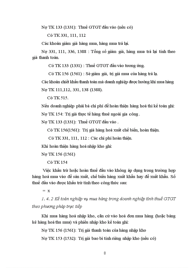 image for page Hoàn thiện kế toán lưu chuyển hàng hoá và xác định kết quả tiêu thụ tại chi nhánh công ty Điện máy thành phố Hồ Chí Minh