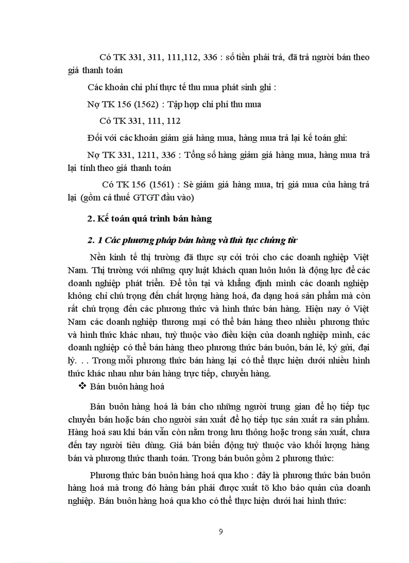 image for page Hoàn thiện kế toán lưu chuyển hàng hoá và xác định kết quả tiêu thụ tại chi nhánh công ty Điện máy thành phố Hồ Chí Minh