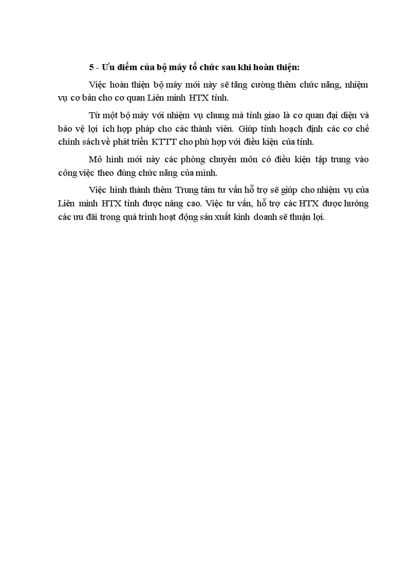 image for page Hoàn thiện cơ cấu tổ chức của Liên minh HTX tỉnh Lai Châu