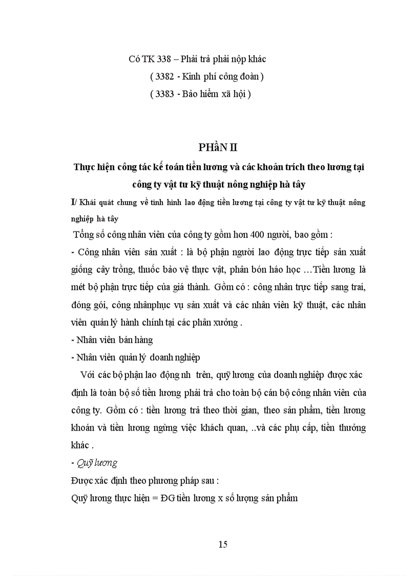 image for page Hoàn thiện công tác kế toán tiền lương và các khoản trích theo lương và các biện pháp tăng cường quản lý quỹ lương tại công ty vật tư kỹ thuật nông nghiệp Hà Tây