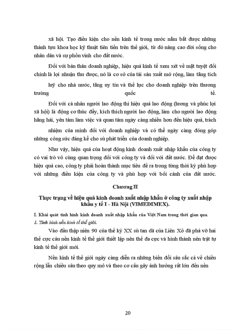 image for page Một số biện pháp nhằm nâng cao hiệu quả kinh doanh xuất nhập khẩu ở công ty VIMEDIMEX