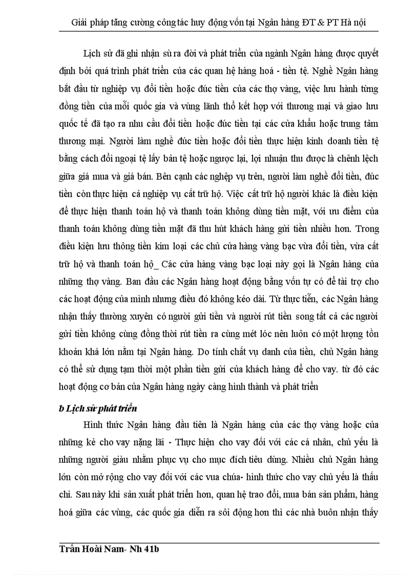 image for page Giải pháp tăng cường công tác huy động vốn tại Ngân hàng Đầu tư và Phát triển thành phố Hà nội
