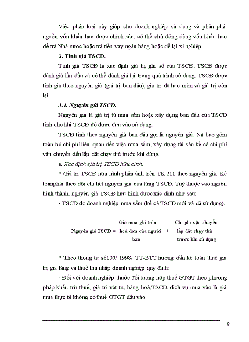 image for page Tổ chức hạch toán TSCĐ tại Công ty Công nghệ phẩm Hà Tây