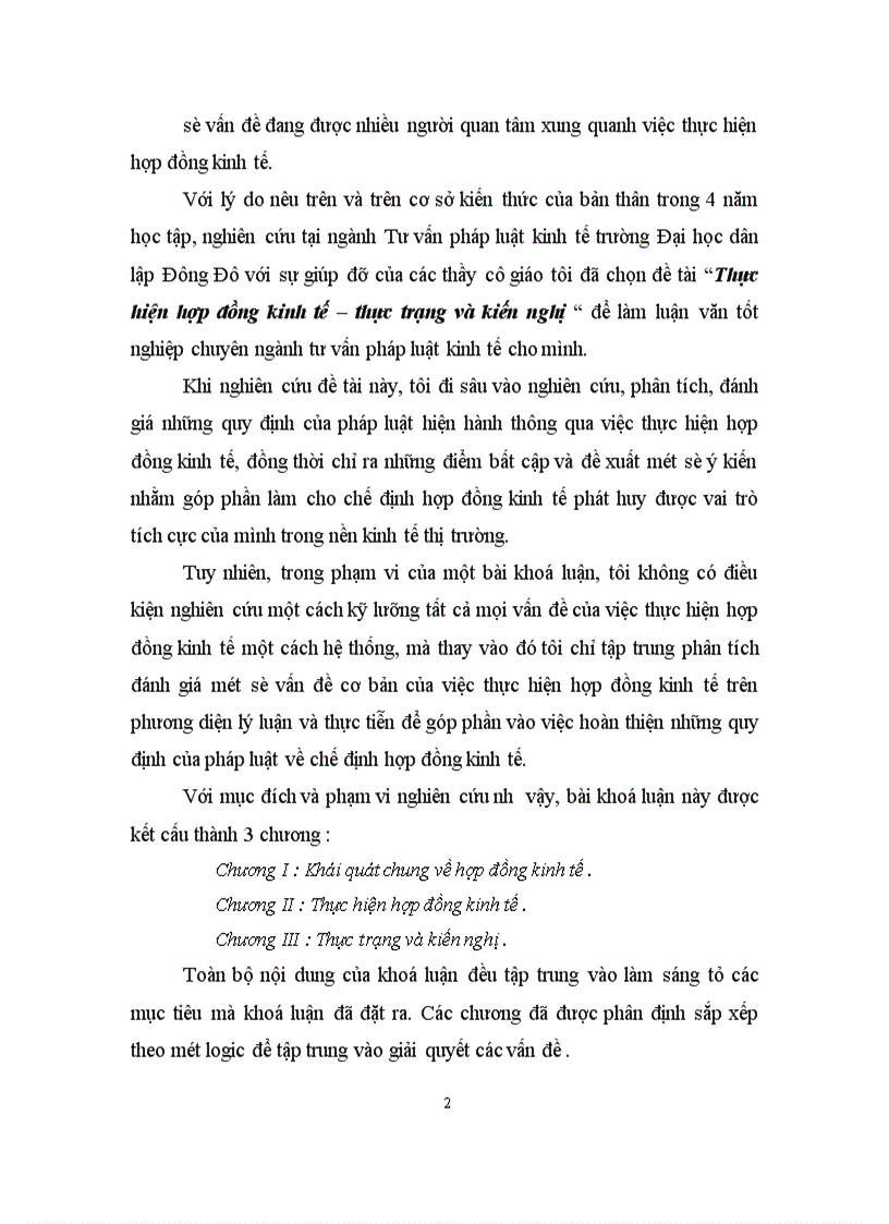 image for page Thực hiện hợp đồng kinh tế – thực trạng và kiến nghị