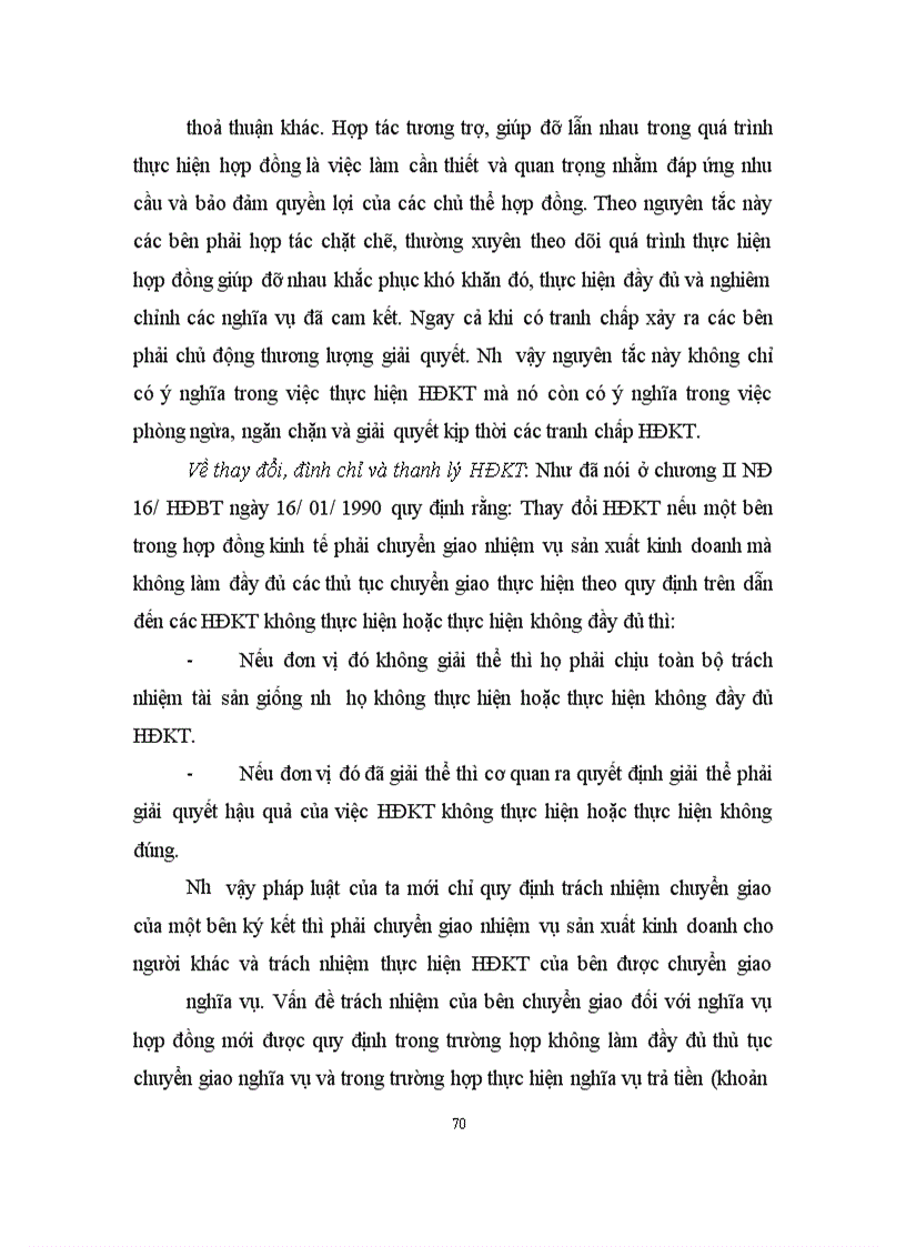 image for page Thực hiện hợp đồng kinh tế – thực trạng và kiến nghị