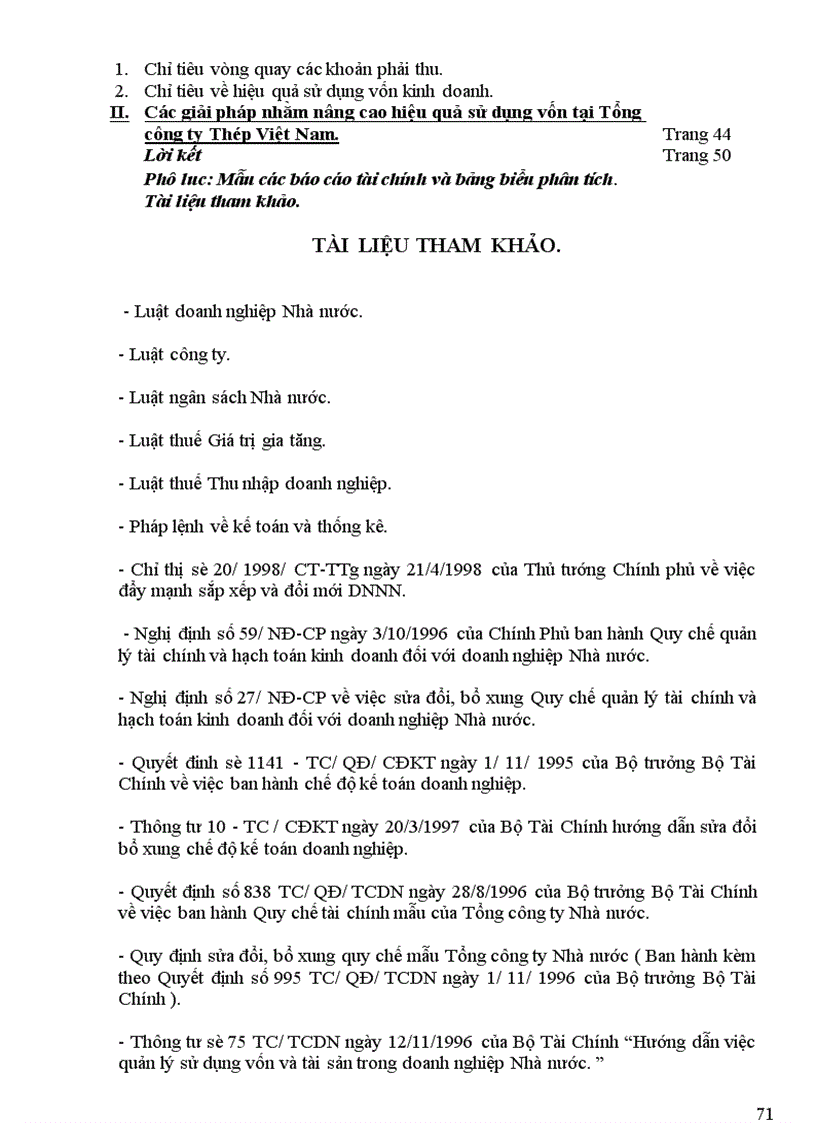 image for page Hệ thống báo cáo tài chính với việc phân tích hoạt động tài chính tại Tổng công ty Thép Việt Nam