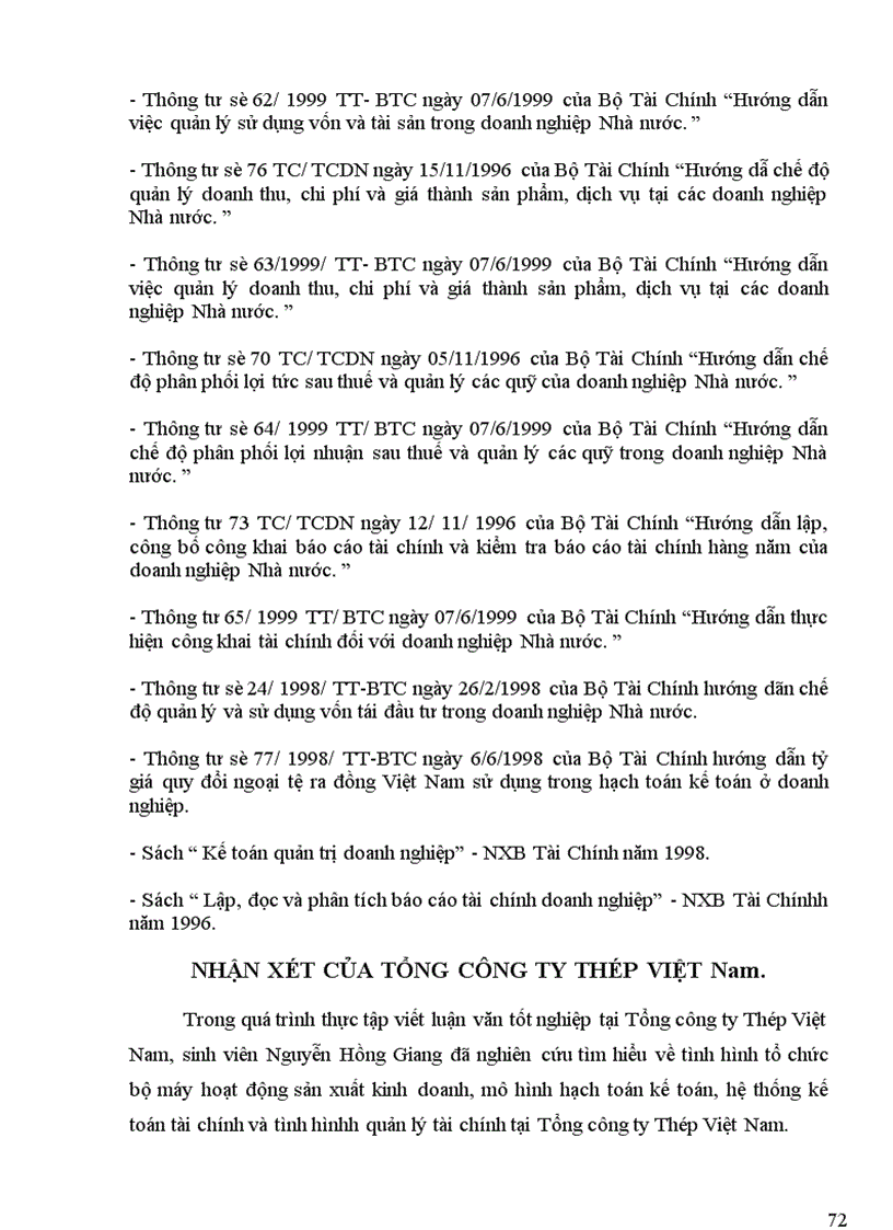 image for page Hệ thống báo cáo tài chính với việc phân tích hoạt động tài chính tại Tổng công ty Thép Việt Nam