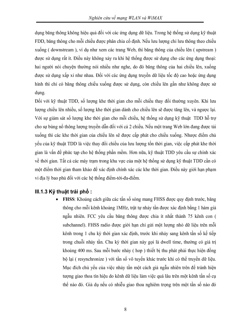 image for page Nghiên cứu về mạng WLAN và WiMAX