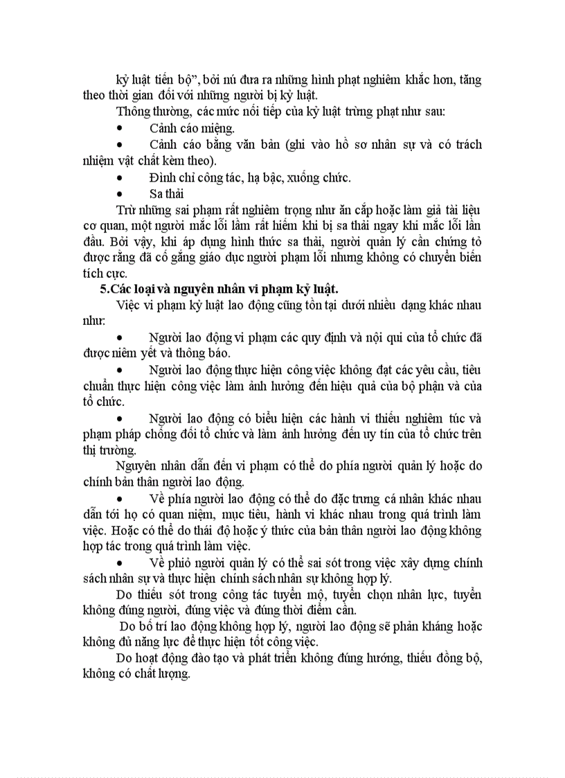 image for page Tại sao nói: Kỉ luật lao động là 1 hoạt động quản lí? Một tổ chức cần làm những gì để kỉ luật lao động được thực hiện hiệu quả? Kỉ luật lao động trong 1 doanh nghiệp cụ thể.