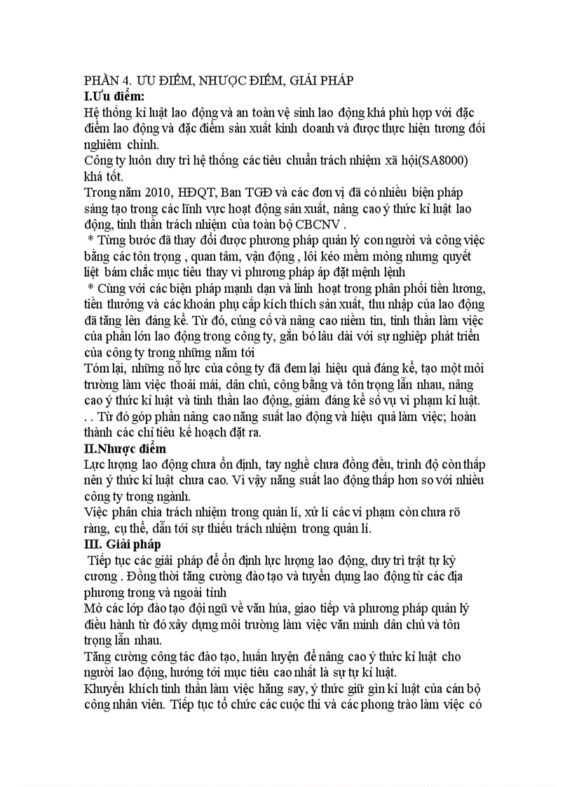 image for page Tại sao nói: Kỉ luật lao động là 1 hoạt động quản lí? Một tổ chức cần làm những gì để kỉ luật lao động được thực hiện hiệu quả? Kỉ luật lao động trong 1 doanh nghiệp cụ thể.