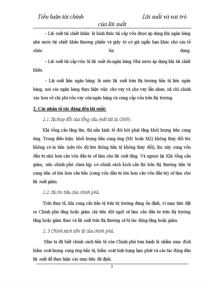 image for page Lãi suất và vai trò của lãi suất trong việc huy động vốn