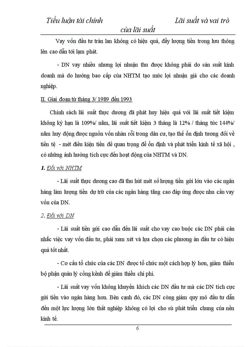 image for page Lãi suất và vai trò của lãi suất trong việc huy động vốn