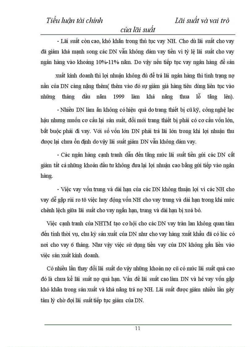 image for page Lãi suất và vai trò của lãi suất trong việc huy động vốn