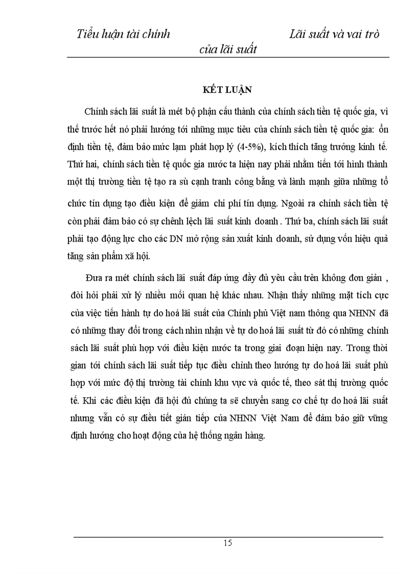 image for page Lãi suất và vai trò của lãi suất trong việc huy động vốn
