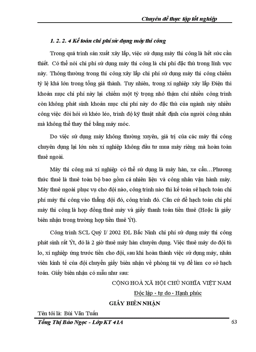 image for page Hoàn thiện kế toán chi phí sản xuất và tính giá thành sản phẩm xây lắp với việc tăng cường hiệu quả quản trị chi phí tại xí nghiệp xây lắp Điện – Công Ty Điện Lực I