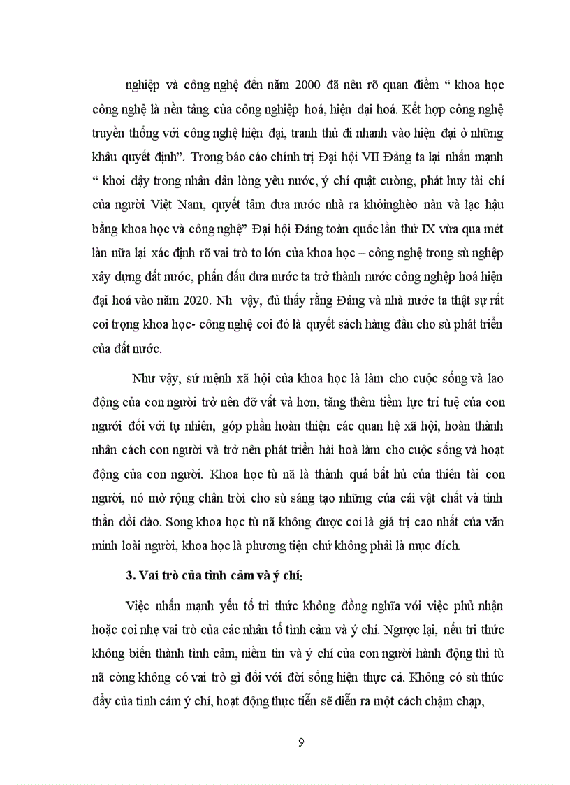 image for page Ýthức - vai trò ý thức