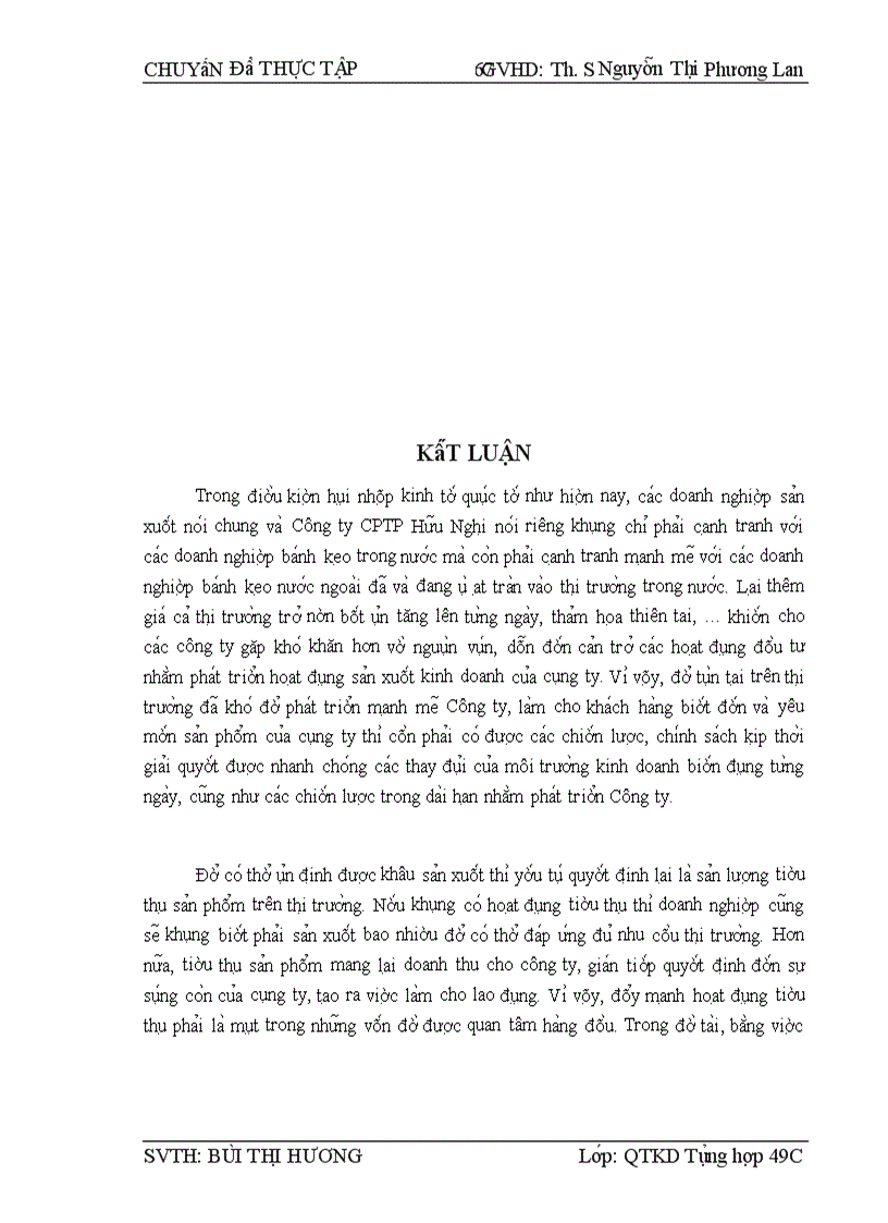 image for page Một số giải pháp nhằm đẩy mạnh hoạt động tiêu thụ sản phẩm tại Công ty CPTP Hữu Nghị
